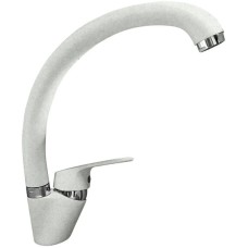 Смеситель для кухни GranFest Quarz белый GF-Z3323