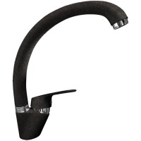 Смеситель для кухни GranFest Quarz черный GF-Z3323