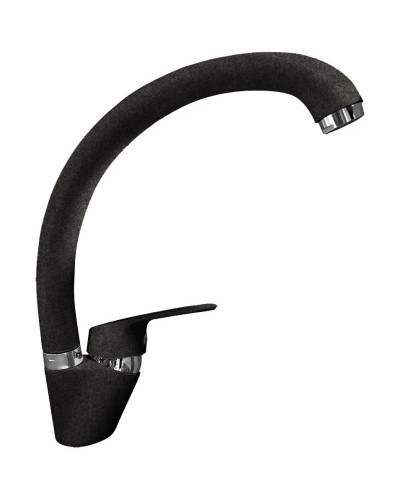 Смеситель для кухни GranFest Quarz черный GF-Z3323