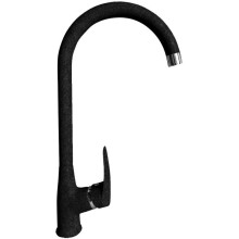 Смеситель для кухни GranFest Quarz черный GF-Z3424