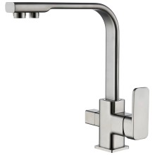 Смеситель для кухни Felice 1617-2 nichel 21x14.3 см