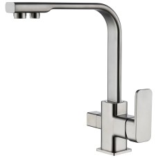 Смеситель для кухни Felice 1617-2 nichel 21x14.3 см