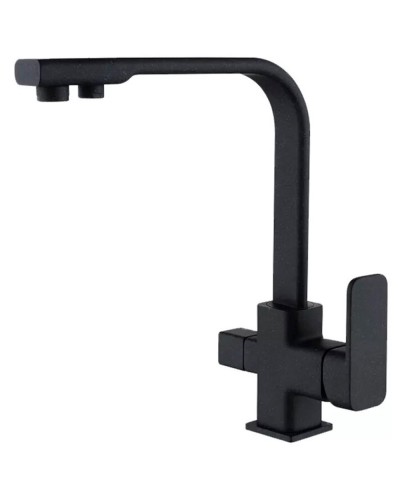 Смеситель для кухни Felice 1617-3 basalto 21x14.3 см