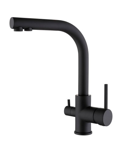 Смеситель для кухни Felice 1718-10 nero opaco 22x14.1 см