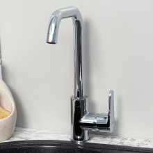 Смеситель для кухни WasserKRAFT Alz 28807 Хром