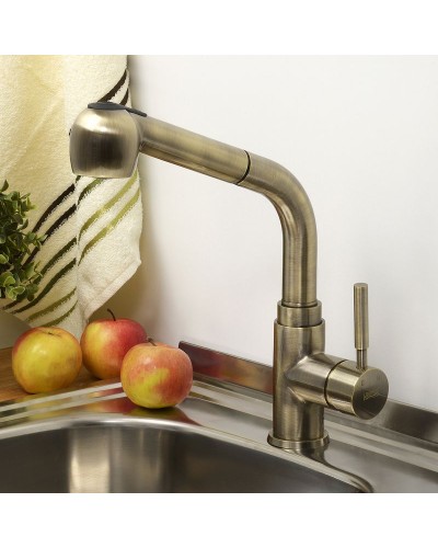 Смеситель для кухни WasserKRAFT A8237 Бронза светлая