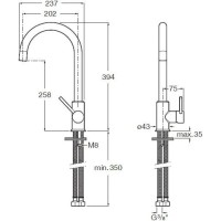 Смеситель для кухни Roca Etna 5A7B09CN0