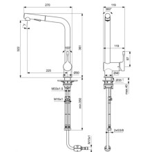 Смеситель для кухни Ideal Standard Ceralook BC178GN
