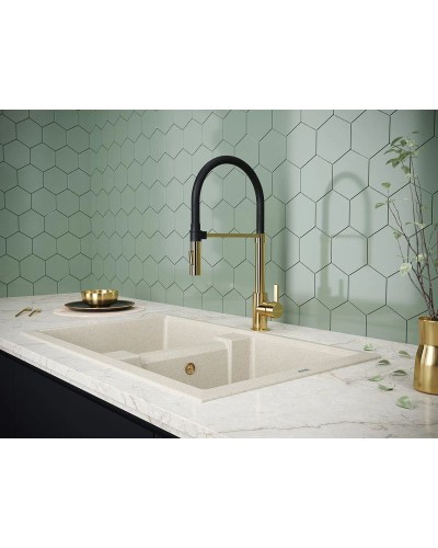 Смеситель для кухни Paulmark Halt HA214021-G