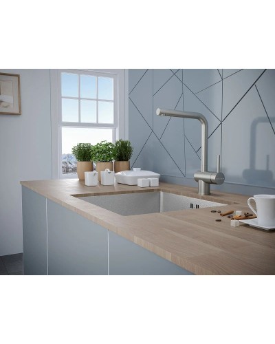 Смеситель для кухни Paulmark Spring SP212067-SS