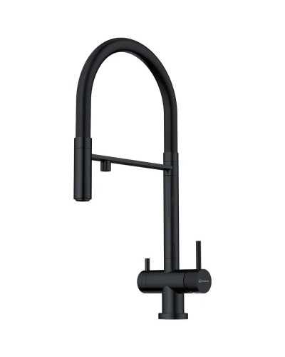 Смеситель для кухни с подключением к фильтру Omoikiri Kanto-GB графит 4994356