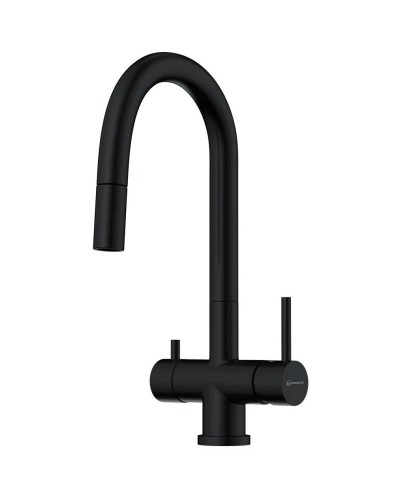 Смеситель для кухни с подключением к фильтру Omoikiri Akita-S-GB графит 4994359