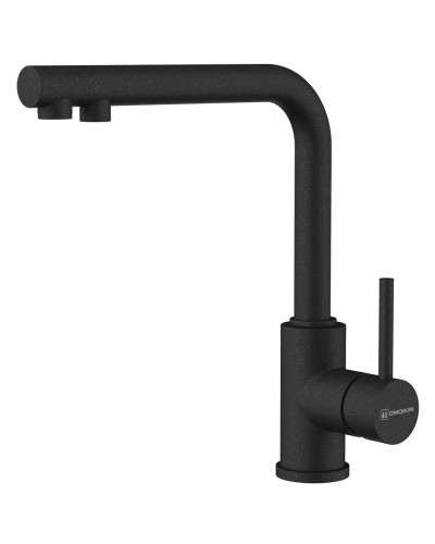 Смеситель для кухни с подключением к фильтру Omoikiri Nakagawa 2 Plus-BL черный 4994414