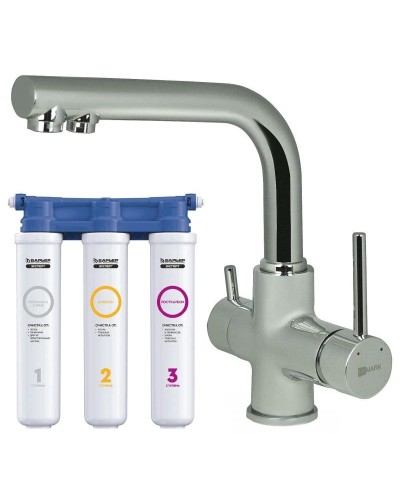 Смеситель для кухни с фильтром Lemark Comfort LM3061C + H851P00