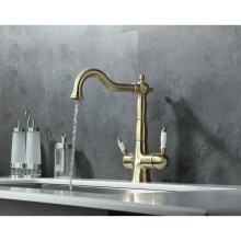 Смеситель для кухни с фильтром Lemark Villa LM4858B + H851P00