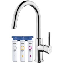 Смеситель для кухни с фильтром Lemark Comfor LM3073C + H851P00