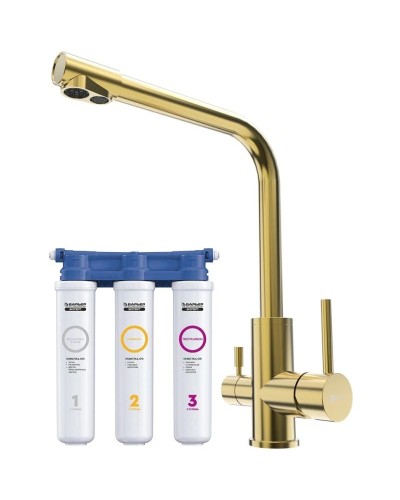 Смеситель для кухни с фильтром Lemark Expert LM5061G + H851P00