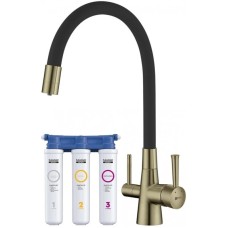 Смеситель для кухни с фильтром Lemark Comfort LM3075B + H851P00