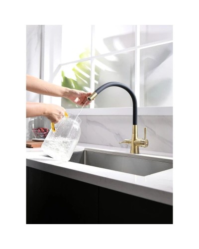 Смеситель для кухни с фильтром Lemark Comfort LM3075B + H851P00