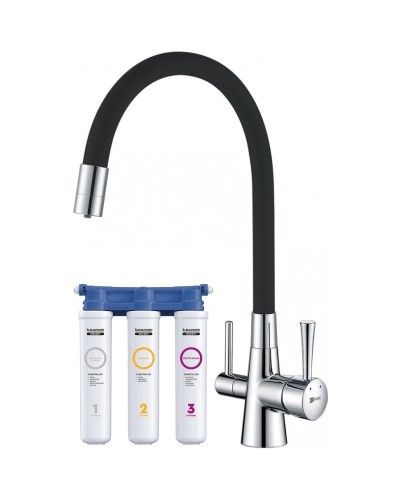 Смеситель для кухни с фильтром Lemark Comfort LM3075C + H851P00
