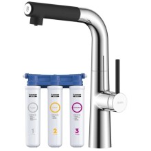 Смеситель для кухни с фильтром IDDIS Pure PURSBFBi05 + H851P00