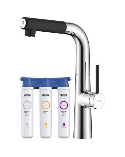 Смеситель для кухни с фильтром IDDIS Pure PURSBFBi05 + H851P00