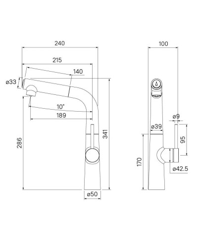 Смеситель для кухни с фильтром IDDIS Pure PURSBFBi05 + H851P00