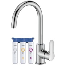 Смеситель для кухни с фильтром IDDIS Cuba CUBSBFJi05 + H851P00