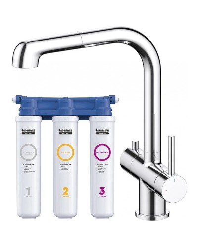 Смеситель для кухни с фильтром Timo Saona 2346/00FL + H851P00