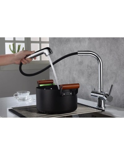 Смеситель для кухни с фильтром Timo Saona 2346/00FL + H851P00