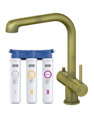 Смеситель для кухни с фильтром Timo Saona 2346/02FL + H851P00