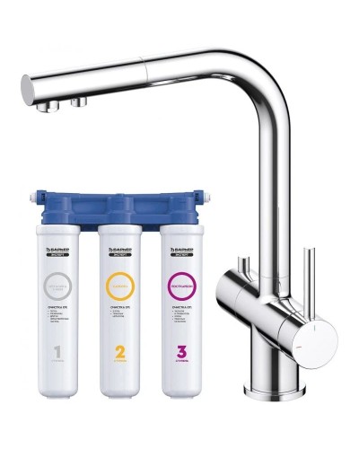 Смеситель для кухни с фильтром Timo Saona 2356/00FL + H851P00