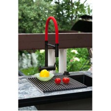 Смеситель для кухни с фильтром Omoikiri Kanto-PVD-GM вороненая сталь 4994013 + H851P00