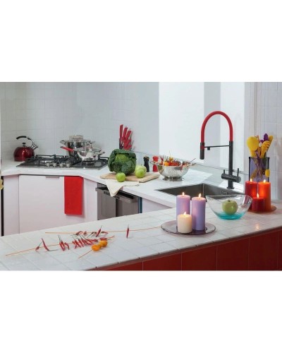 Смеситель для кухни с фильтром Omoikiri Kanto-PVD-GM вороненая сталь 4994013 + H851P00