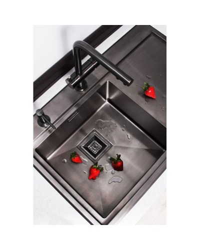 Смеситель для кухни с фильтром Omoikiri Nagano-GM вороненая сталь 4994179 + H851P00