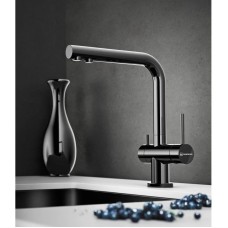 Смеситель для кухни с фильтром Omoikiri Nagano-GM вороненая сталь 4994179 + H851P00