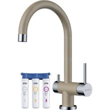 Смеситель для кухни с фильтром Omoikiri Yamada-CH шампань 4994228 + H851P00