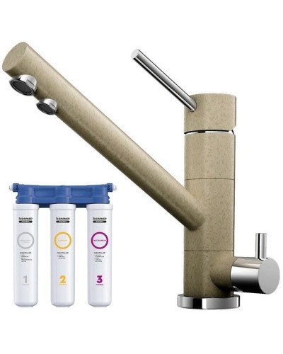 Смеситель для кухни с фильтром Omoikiri Tonami-CA карамель 4994221 + H851P00