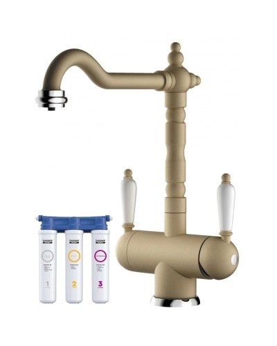 Смеситель для кухни с фильтром Omoikiri Amagasaki-CH шампань 4994082 + H851P00