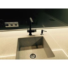 Смеситель для кухни с фильтром Omoikiri Nagano-BL черный 4994047 + H851P00