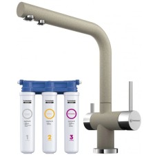 Смеситель для кухни с фильтром Omoikiri Nagano-SA бежевый 4994055 + H851P00