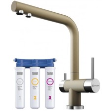 Смеситель для кухни с фильтром Omoikiri Nagano-CH шампань 4994081 + H851P00