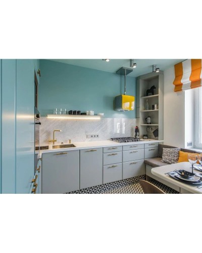 Смеситель для кухни с фильтром Omoikiri Nagano-LG светлое золото 4994178 + H851P00