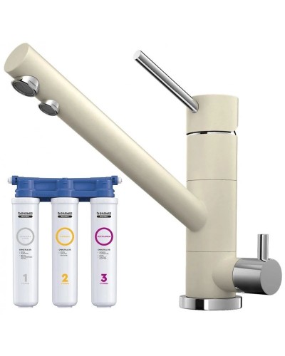 Смеситель для кухни с фильтром Omoikiri Tonami-BE ваниль 4994059 + H851P00