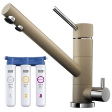 Смеситель для кухни с фильтром Omoikiri Tonami-CH шампань 4994083 + H851P00