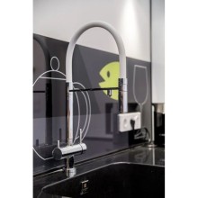 Смеситель для кухни с фильтром Omoikiri Kanto-C хром 4994015 + H851P00