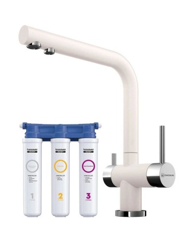 Смеситель для кухни с фильтром Omoikiri Nagano-PA пастила 4994216 + H851P00