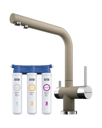 Смеситель для кухни с фильтром Omoikiri Nagano-CA карамель 4994217 + H851P00