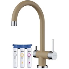 Смеситель для кухни с фильтром Omoikiri Yamada-CA карамель 4994258 + H851P00