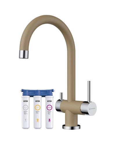 Смеситель для кухни с фильтром Omoikiri Yamada-CA карамель 4994258 + H851P00